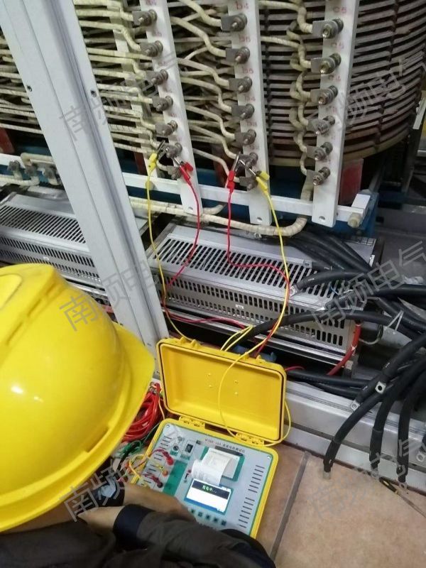 廣東一電廠#6B一次風機（北京利德華福）高壓變頻器移相變壓器搶修